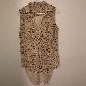 Tank top blouse